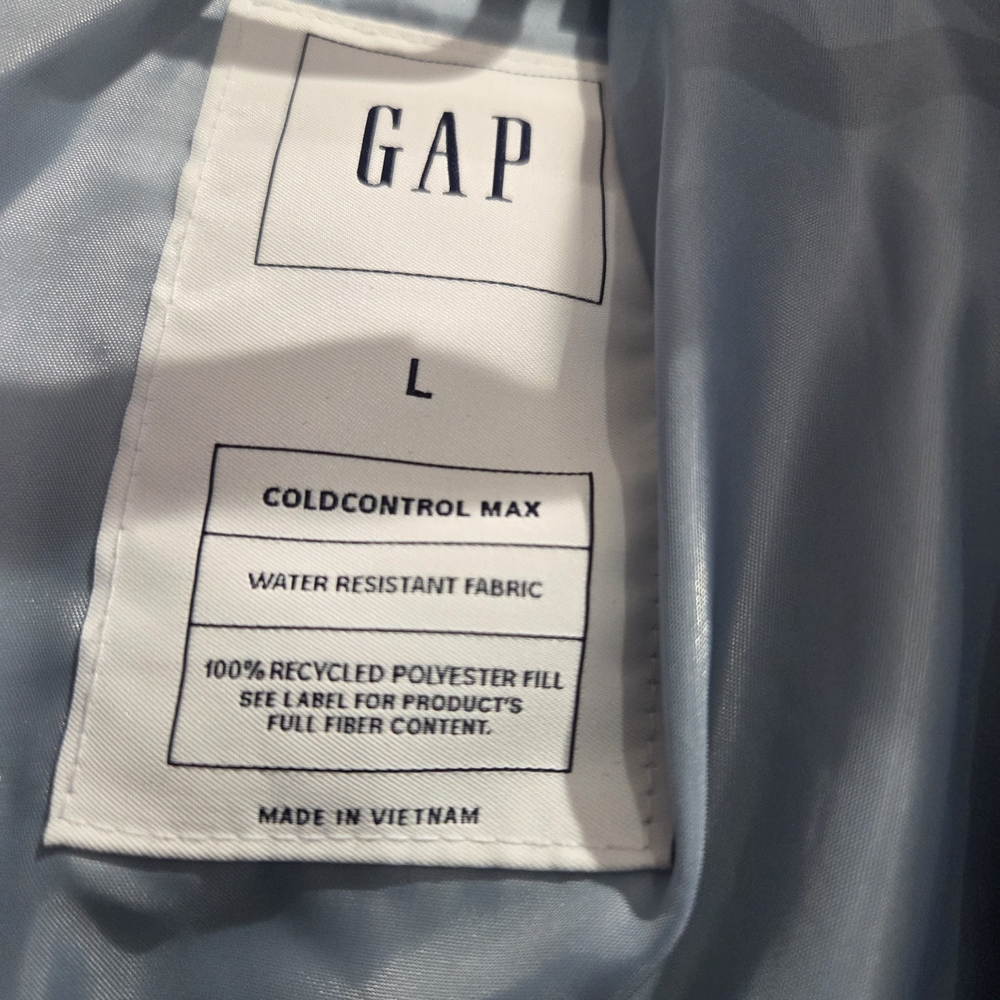 Gap Metallic Gray Coldcontrol Max Jacket - image 2